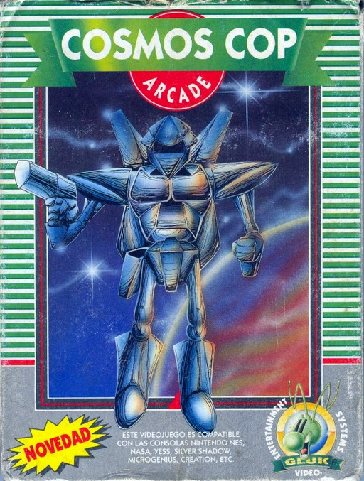 Cosmos Cop (Spain) (Gluk Video) (Unl) box art